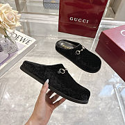 Gucci pattern mules Black - 6