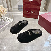 Gucci pattern mules Black - 5