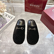 Gucci pattern mules Black - 3