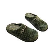 Gucci pattern mules Green - 1
