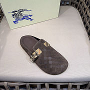 BURBERRY Men's Casual Slip-on Sandals - 4