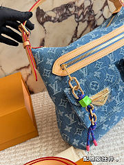 Louis Vuitton denim bag Baggy 30*24cm - 6