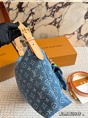 Louis Vuitton denim bag Baggy 30*24cm - 3