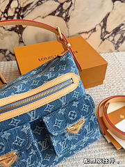 Louis Vuitton denim bag Baggy 30*24cm - 2