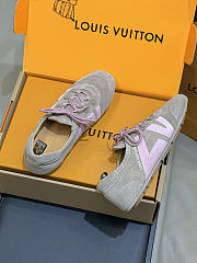 Louis Vuitton Sneakerina Monogram Brown Pink  - 2