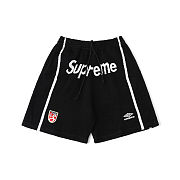 Supreme Umbro Knit Soccer Short Black - 3