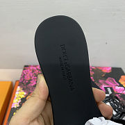 Dolce & Gabbana Bianca Black slides - 4
