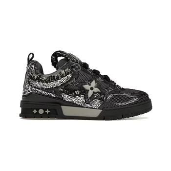 Louis Vuitton Skate Trainer Black Swarovski Monogran 1ABMHV