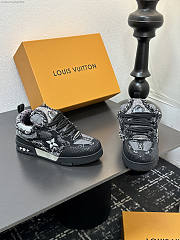 Louis Vuitton Skate Trainer Black Swarovski Monogran 1ABMHV - 6