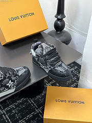 Louis Vuitton Skate Trainer Black Swarovski Monogran 1ABMHV - 5