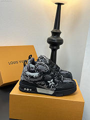 Louis Vuitton Skate Trainer Black Swarovski Monogran 1ABMHV - 4