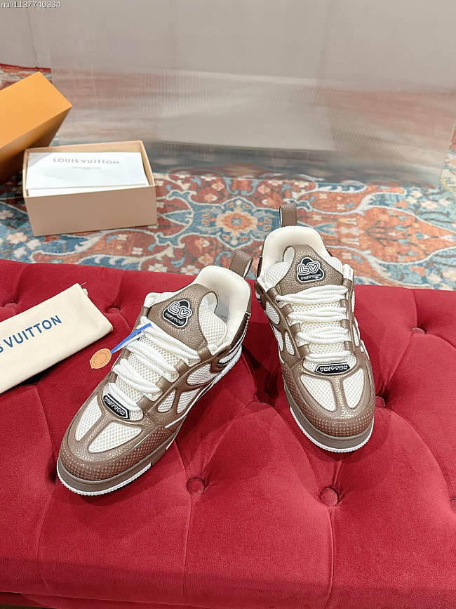 Louis Vuitton Skate Sneaker Brown Colors - 1