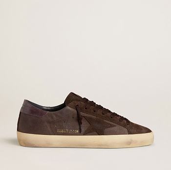 Golden Goose Men's Super-Star LTD in brown nubuck
