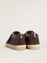 Golden Goose Men's Super-Star LTD in brown nubuck - 5