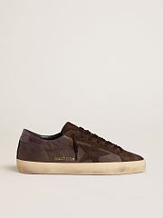 Golden Goose Men's Super-Star LTD in brown nubuck - 2