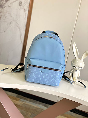 Louis Vuitton Backpack Light Blue 38x20x29cm