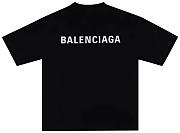 Balenciaga Oversized T-shirt Black - 2