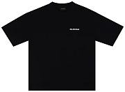 Balenciaga Oversized T-shirt Black - 3