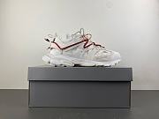 Balenciaga Track Trail Laces White Red Grey Black 800592 WTRHK 6119 - 6