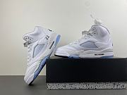 Air Jordan 5 Retro White Metallic (2026) (GS) HQ7980-103 - 2