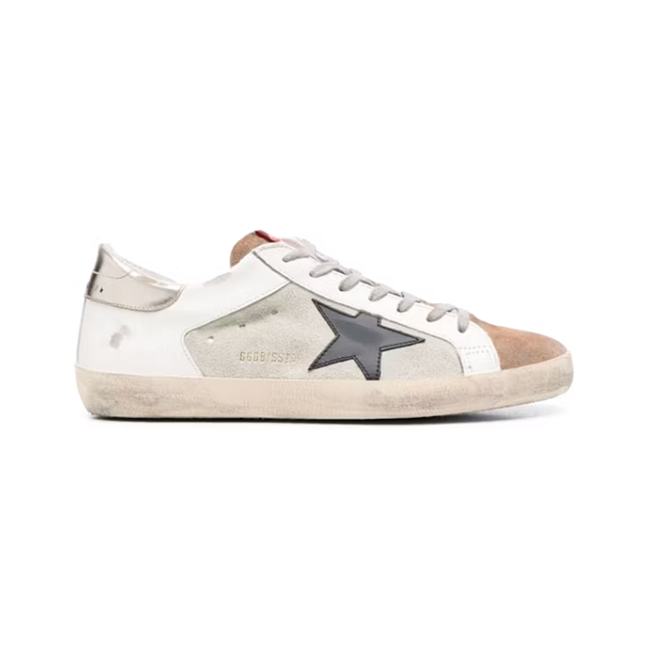 Golden Goose Super-Star White Silver Cream GMF00103F00253281524 - 1