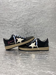 Women's Ball Star in Nappa with Sliver Star and Glitter Heel Tab - 4