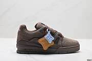 Louis Vuitton Trainer Distressed Sneakers  - 1