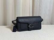 Coach Tabby Shoulder Black Bag 20*10.5*7 cm - 5