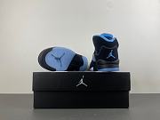 Air Jordan 5 Retro Black University Blue (2026) (GS) 440888-008 - 4