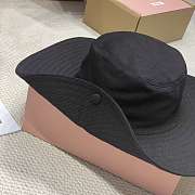 Miu Miu Drill Hat 5HC196 Black - 3
