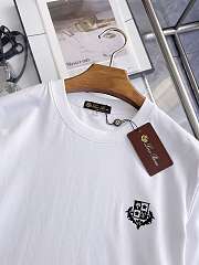 Loro Piana Spring/Summer New Arrival Latest Short-Sleeve Crew Neck T-Shirt - 6
