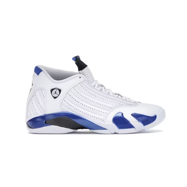Air Jordan 14 Retro White Hyper Royal 487471-104 - 1