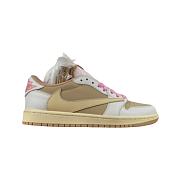 Air Jordan 1 Retro Low OG SP Travis Scott Sail Shy Pink DM7866-106 - 1