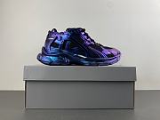 Balenciaga Runner Iridescent Blue 772774 WRNBT 4000 - 5