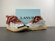 Lanvin Leather Curb White Black Gum (Women's) FW-SKDK02-DRA2-A2100 - 5