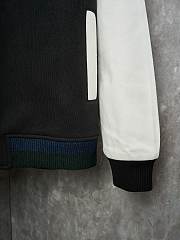Louis Vuitton 25SS Color Block Embroidered Cotton Baseball Jacket - 4