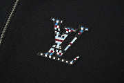 Louis Vuitton quilted embroidered logo zip-up bomber jacket - 4