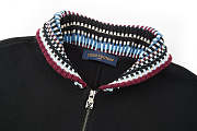 Louis Vuitton quilted embroidered logo zip-up bomber jacket - 2