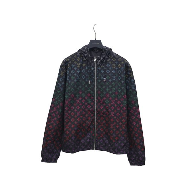 Louis Vuitton New Floral Gradient Print Windproof Jacket - 1