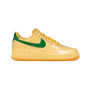 Nike Air Force 1 Low Patent Leather Topaz Gold Pine Green IO4489-700 - 1