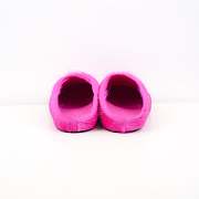 Marni Fussbett Sabot in Fuchsia Calf Hair  - 6