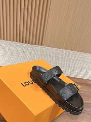Louis Vuitton Bom Dia Flat Comfort Mule Black - 6