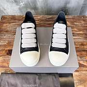 Rick Owens Jumbolace Low Black/Milk - 5