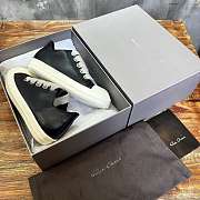 Rick Owens Jumbolace Low Black/Milk - 2