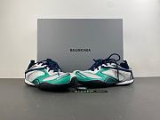 Balenciaga Radar Gradient Lines Light Grey Green Black 865703 WSTGL 1031 - 4