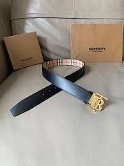 Burberry Reversible Check TB Belt - 6