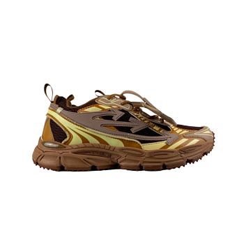 OFF-WHITE Be Right Back Dark Brown Cream OMIA295F25FAB0016E0A