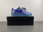 Nike Air Force 1 Low Patent Leather Mystic Navy Grape Ice IO4489-400 - 5