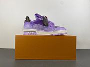Louis Vuitton Trainer Sneaker Purple 1AJTQ9 - 3
