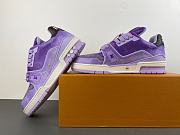 Louis Vuitton Trainer Sneaker Purple 1AJTQ9 - 4